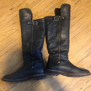 EUC Frye Mara OTK black boot